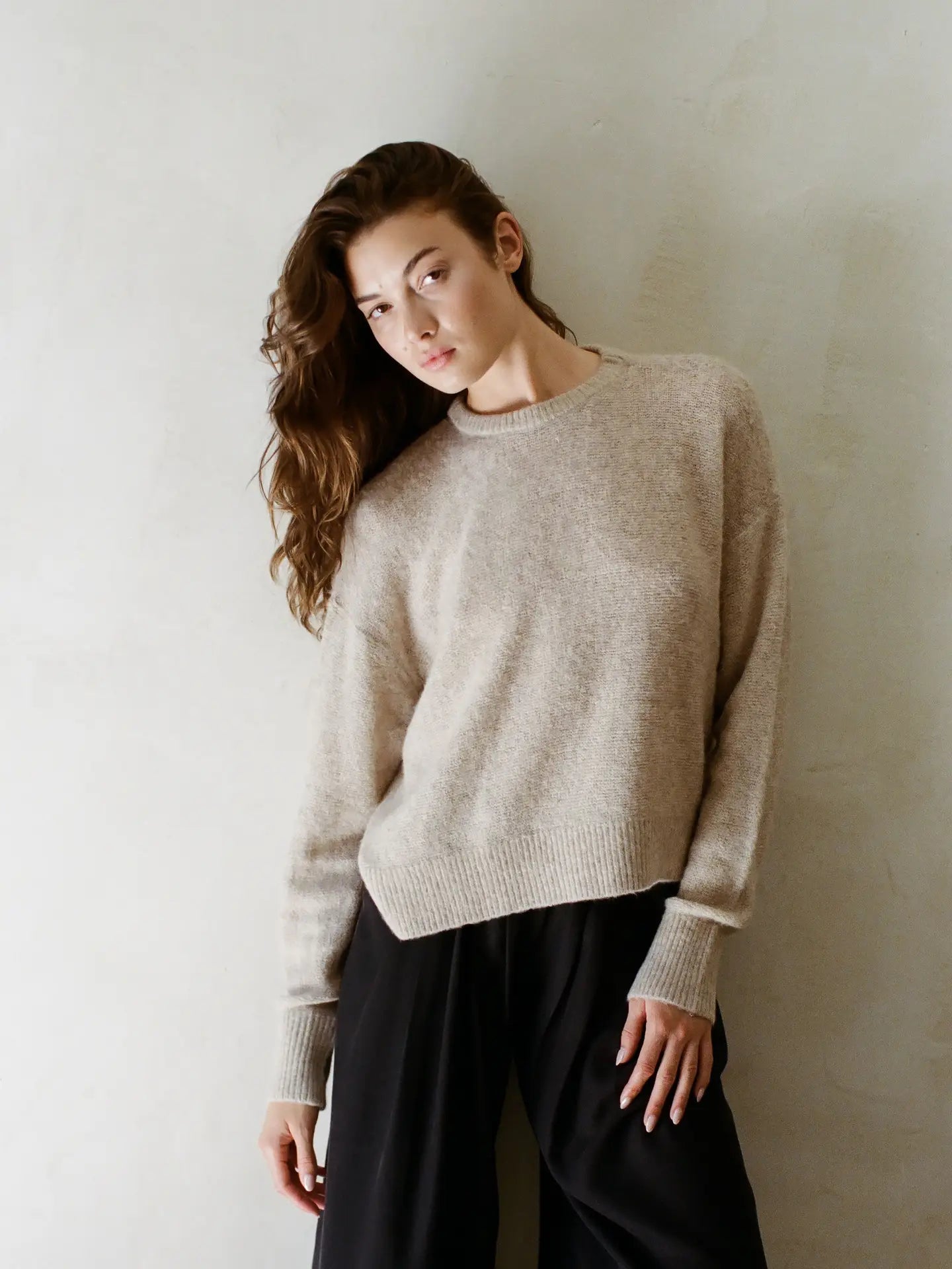 Lightweight Beige Sweater
