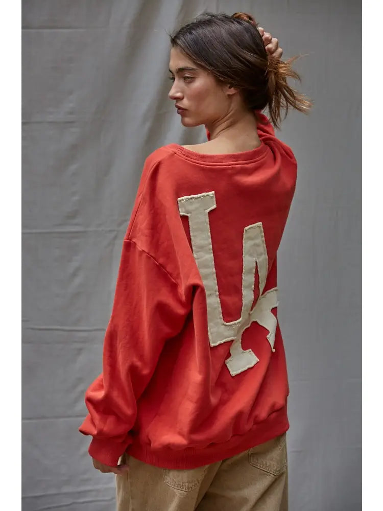 LA Patch Work Sweatshirt