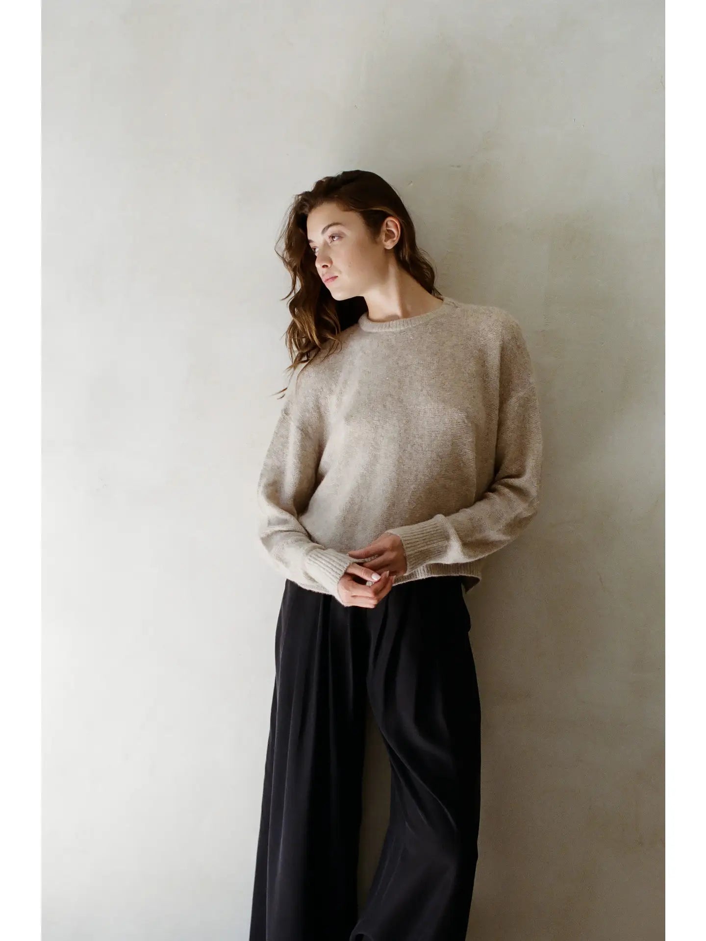 Lightweight Beige Sweater