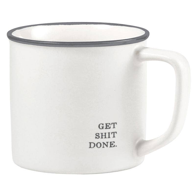 Face to Face Coffee Mug - Get Shit Done