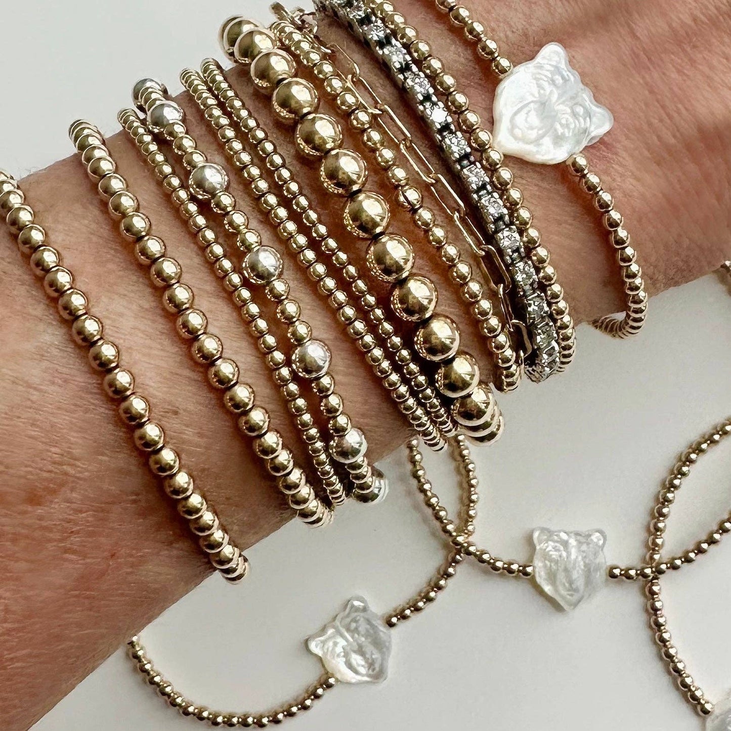 Mascot Bracelets: Tiger