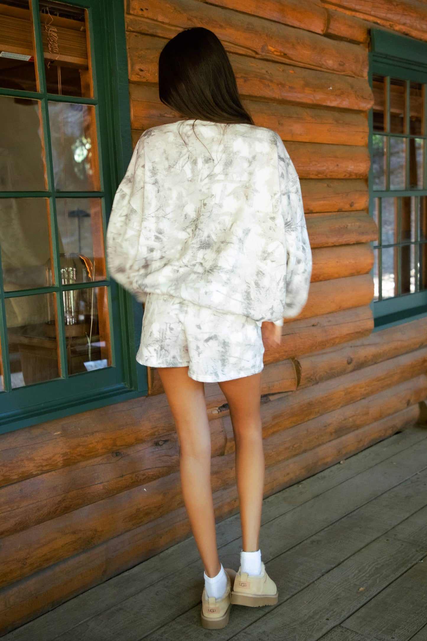 Light Woodland Camo Lounge Fleece Set