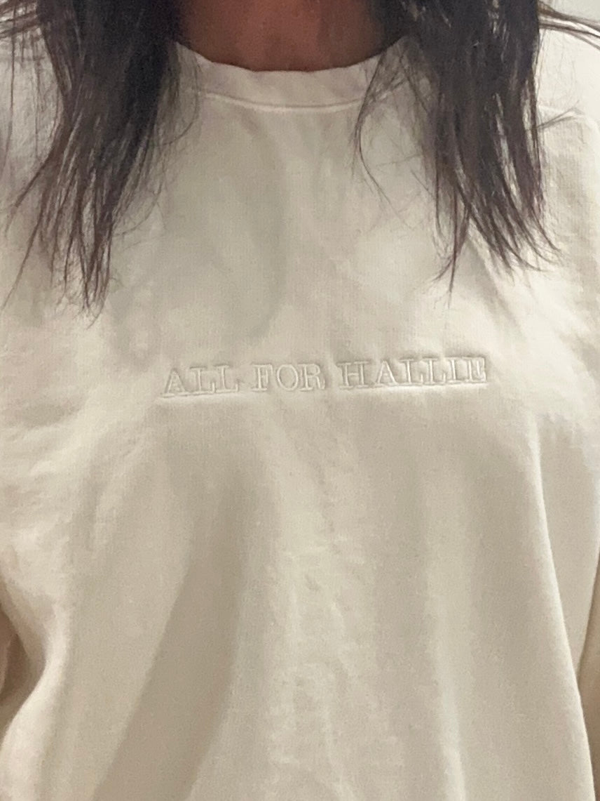 Exclusive: All for Hallie Sweatshirt