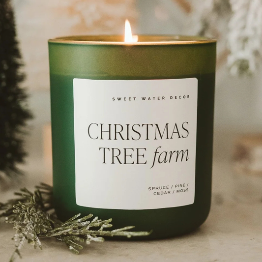 Christmas Tree Farm 15 oz Matte Soy Candle