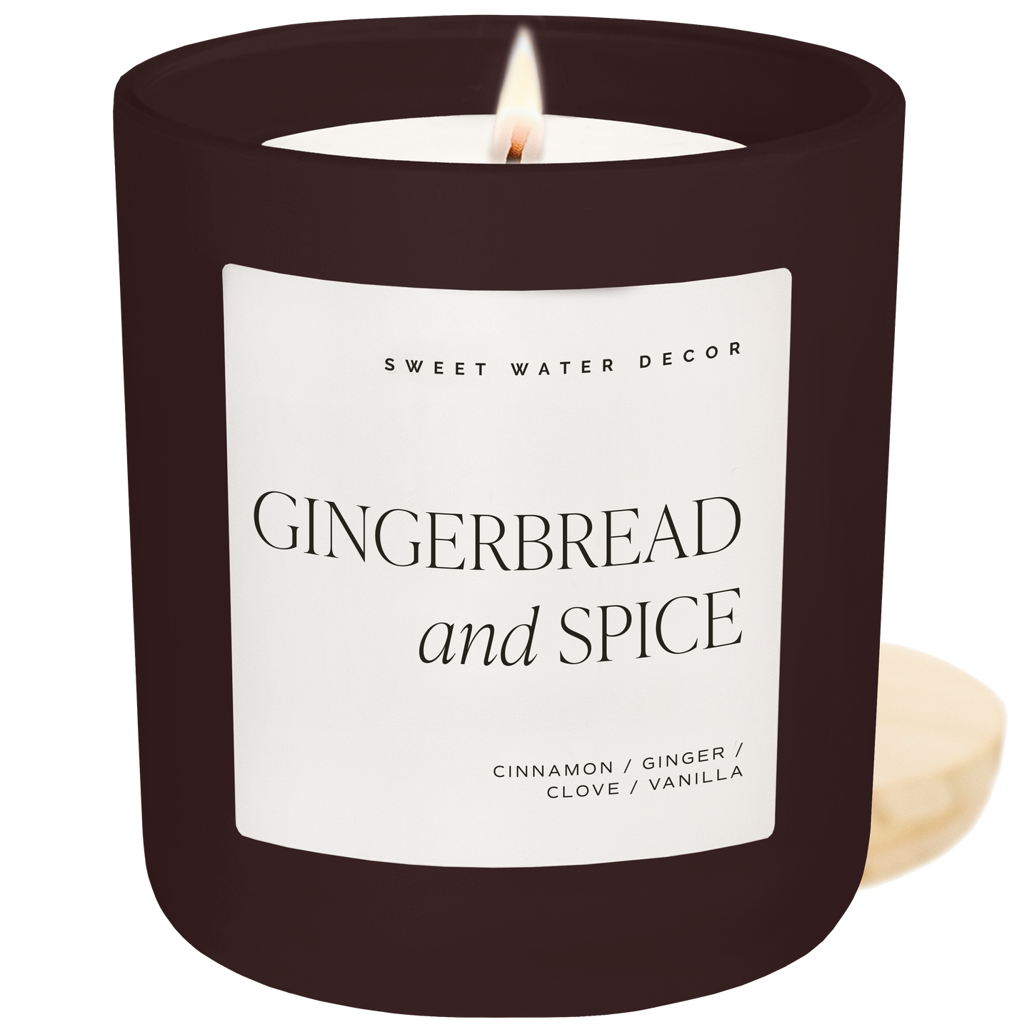 Gingerbread and Spice 15 oz Matte Soy Candle