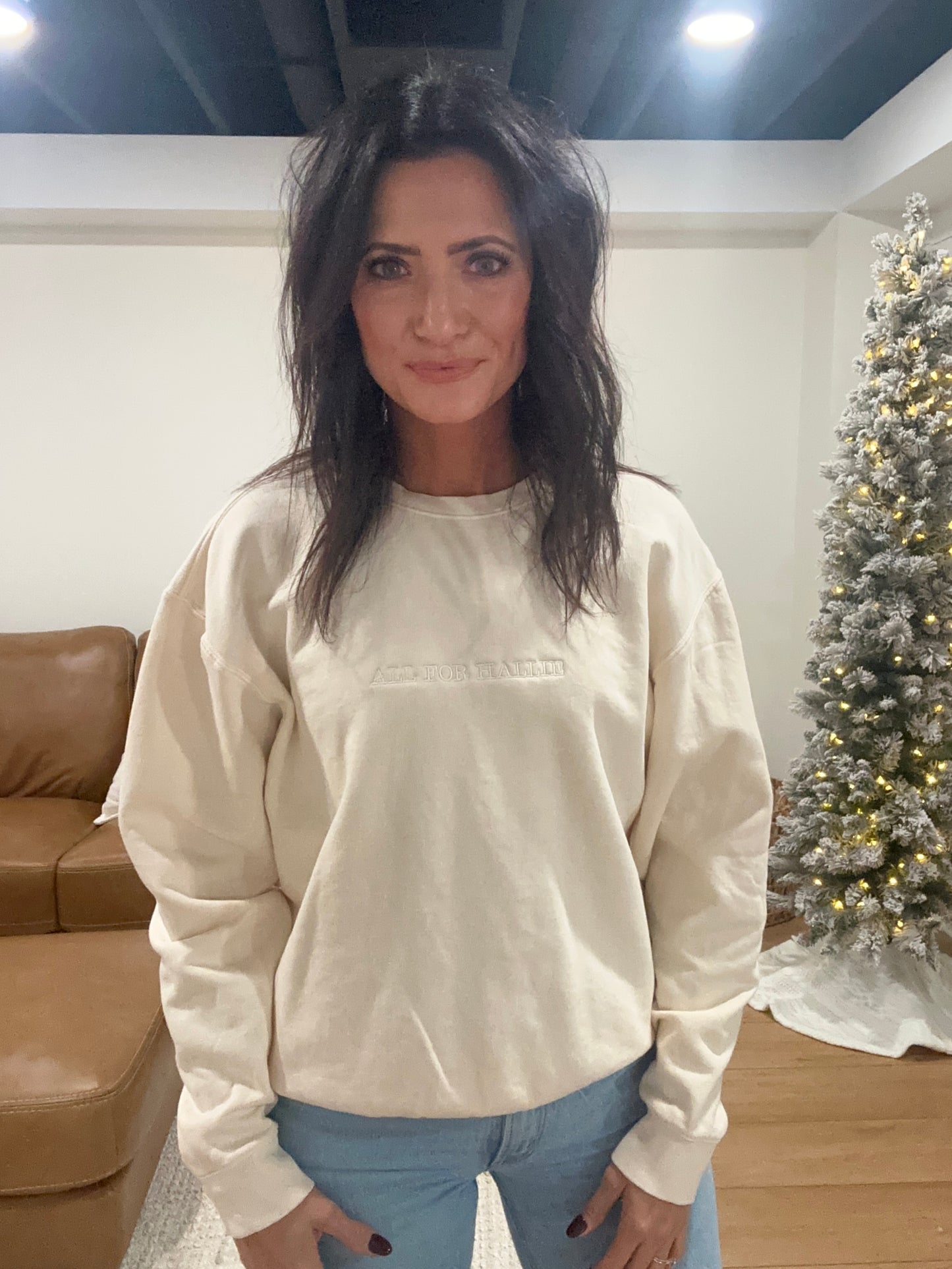 Exclusive: All for Hallie Sweatshirt