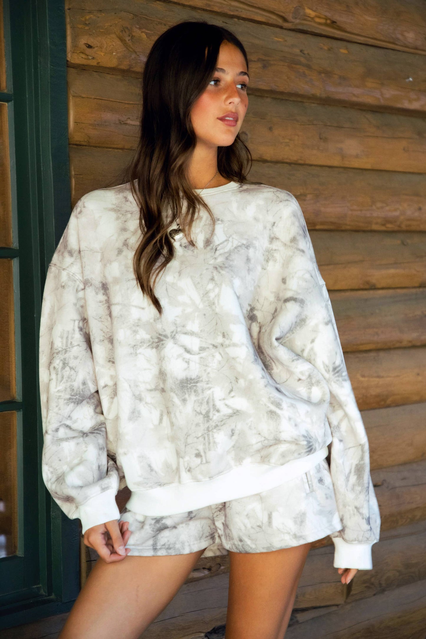 Light Woodland Camo Lounge Fleece Set