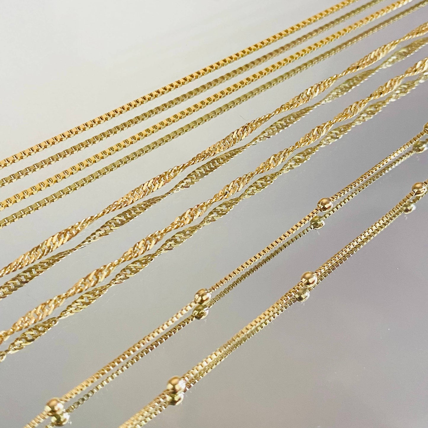 You Are Stronger Than You Think Necklace: Box Chain