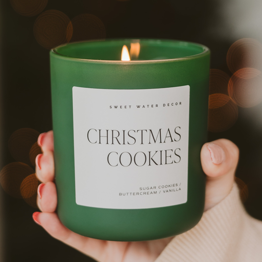 Christmas Cookies 15 oz Matte Soy Candle