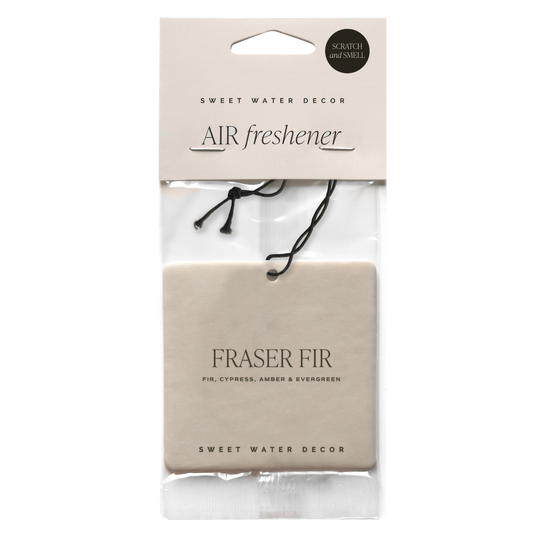 Fraser Fir Hanging Air Freshener - Christmas Decor